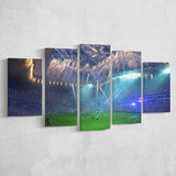 Estadio Bbva Bancomer Monterrey, Stadium Canvas, Sport Art, Large Canvas, Multi Panels, Canvas Prints Wall Art Decor