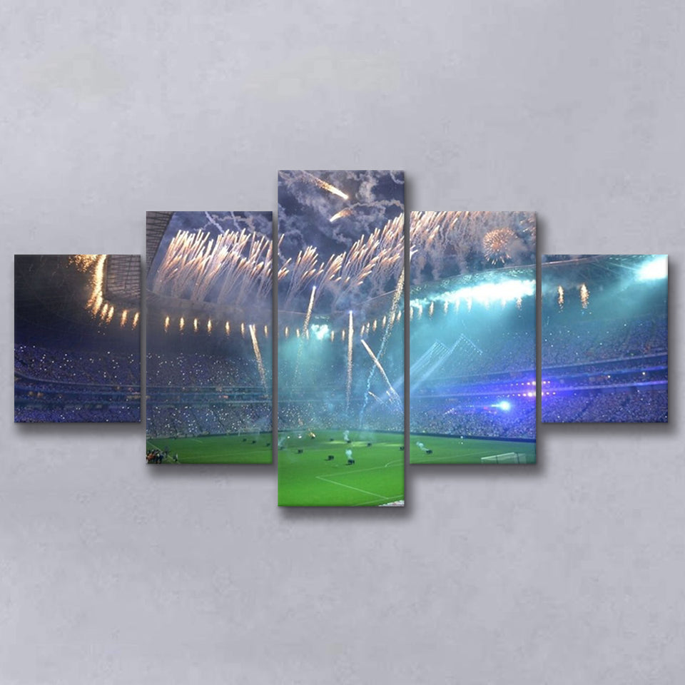 Estadio Bbva Bancomer Monterrey, Stadium Canvas, Sport Art, Large Canvas, Multi Panels, Canvas Prints Wall Art Decor
