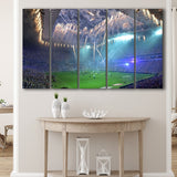 Estadio Bbva Bancomer Monterrey, Stadium Canvas, Sport Art, Gift for him, Multi Panels B, Canvas Prints Wall Art Decor
