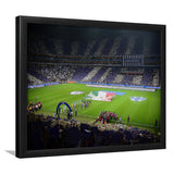 Estadio Bbva, Stadium Canvas, Sport Art, Gift for him, Framed Art Prints Wall Art Decor, Framed Picture