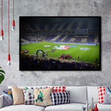 Estadio Bbva, Stadium Canvas, Sport Art, Gift for him, Framed Art Prints Wall Art Decor, Framed Picture