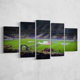 Estadio Bbva, Stadium Canvas, Sport Art, Large Canvas, Multi Panels, Canvas Prints Wall Art Decor