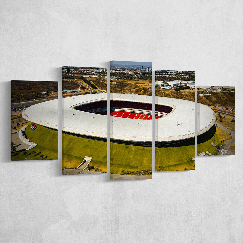 Estadio Chivas, Stadium Canvas, Sport Art, Large Canvas, Multi Panels, Canvas Prints Wall Art Decor