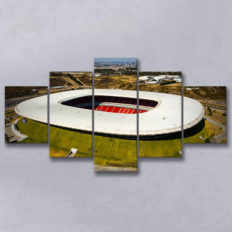 Estadio Chivas, Stadium Canvas, Sport Art, Large Canvas, Multi Panels, Canvas Prints Wall Art Decor