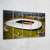 Estadio Chivas, Stadium Canvas, Sport Art, Gift for him, Multi Panels B, Canvas Prints Wall Art Decor