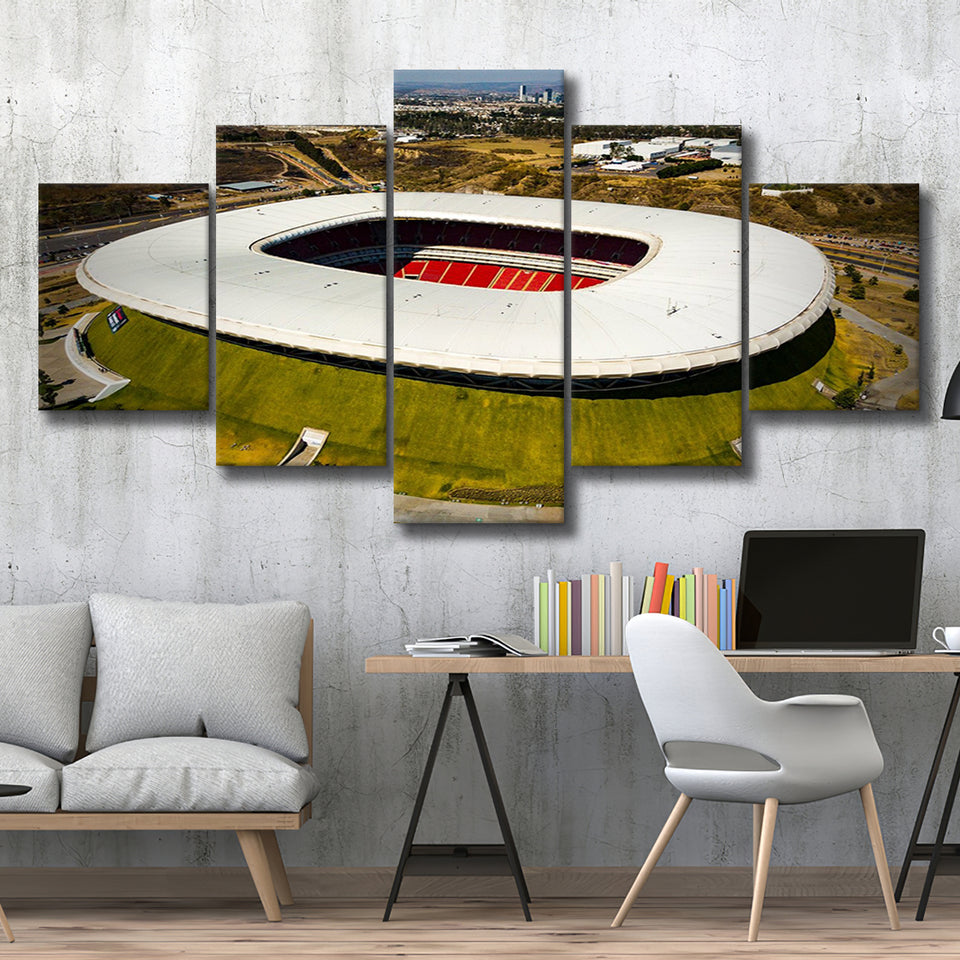 Estadio Chivas, Stadium Canvas, Sport Art, Large Canvas, Multi Panels, Canvas Prints Wall Art Decor