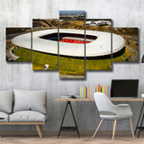 Estadio Chivas, Stadium Canvas, Sport Art, Large Canvas, Multi Panels, Canvas Prints Wall Art Decor