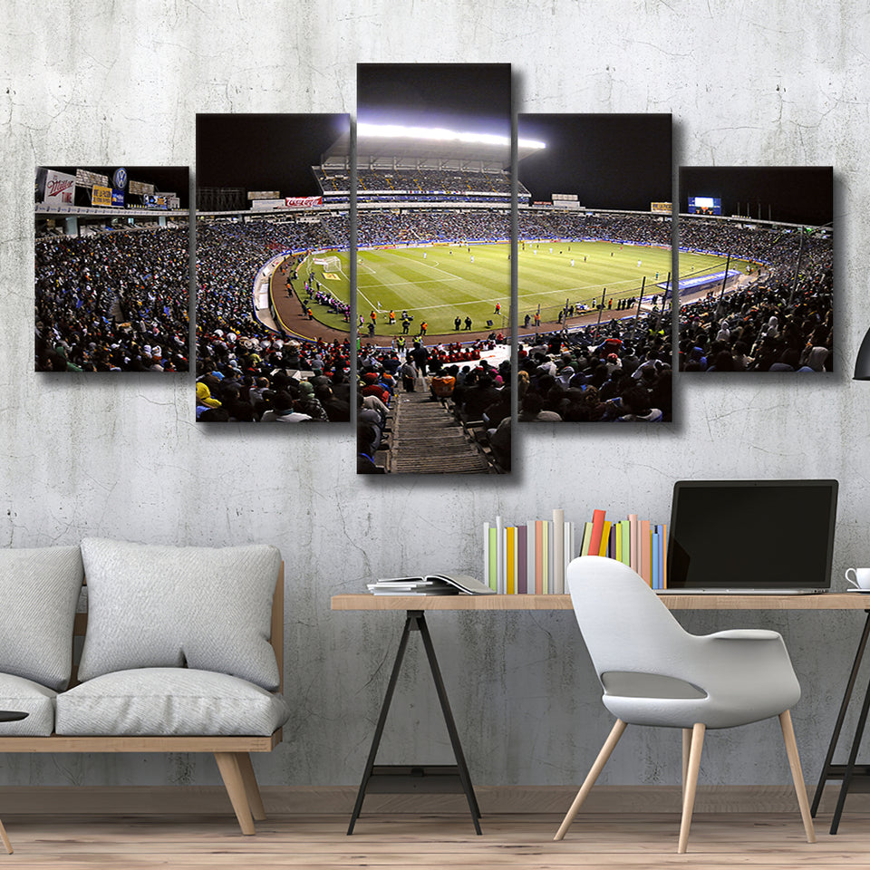 Estadio Cuauhtemoc, Stadium Canvas, Sport Art, Large Canvas, Multi Panels, Canvas Prints Wall Art Decor