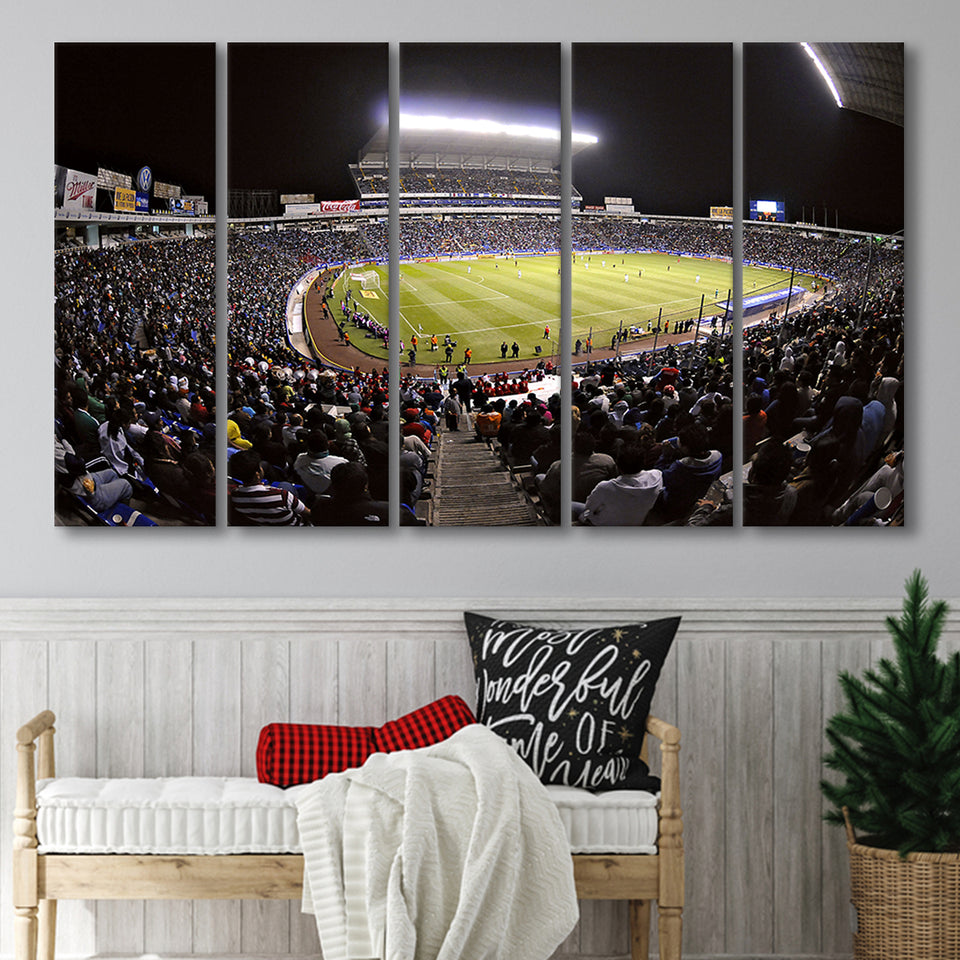 Estadio Cuauhtemoc, Stadium Canvas, Sport Art, Gift for him, Multi Panels B, Canvas Prints Wall Art Decor