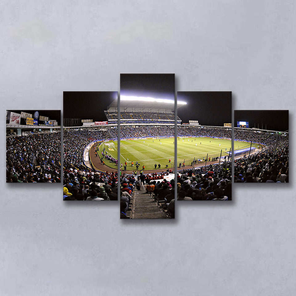 Estadio Cuauhtemoc, Stadium Canvas, Sport Art, Large Canvas, Multi Panels, Canvas Prints Wall Art Decor