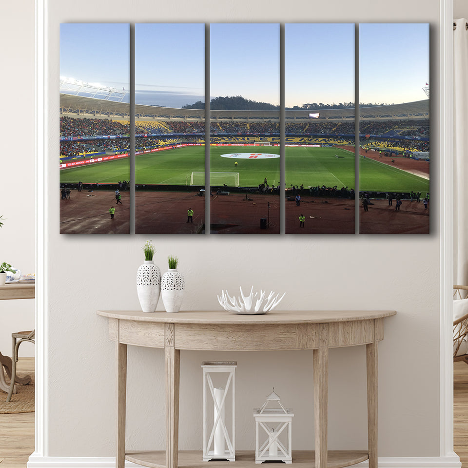 Estadio Ester Roa, Stadium Canvas, Sport Art, Gift for him, Multi Panels B, Canvas Prints Wall Art Decor