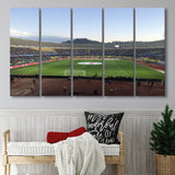 Estadio Ester Roa, Stadium Canvas, Sport Art, Gift for him, Multi Panels B, Canvas Prints Wall Art Decor