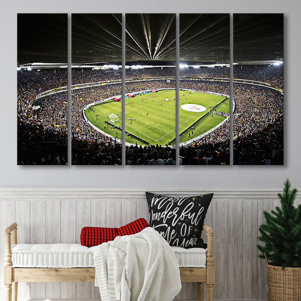 Estadio Jalisco Football Stadium, Stadium Canvas, Sport Art, Gift for him, Multi Panels B, Canvas Prints Wall Art Decor