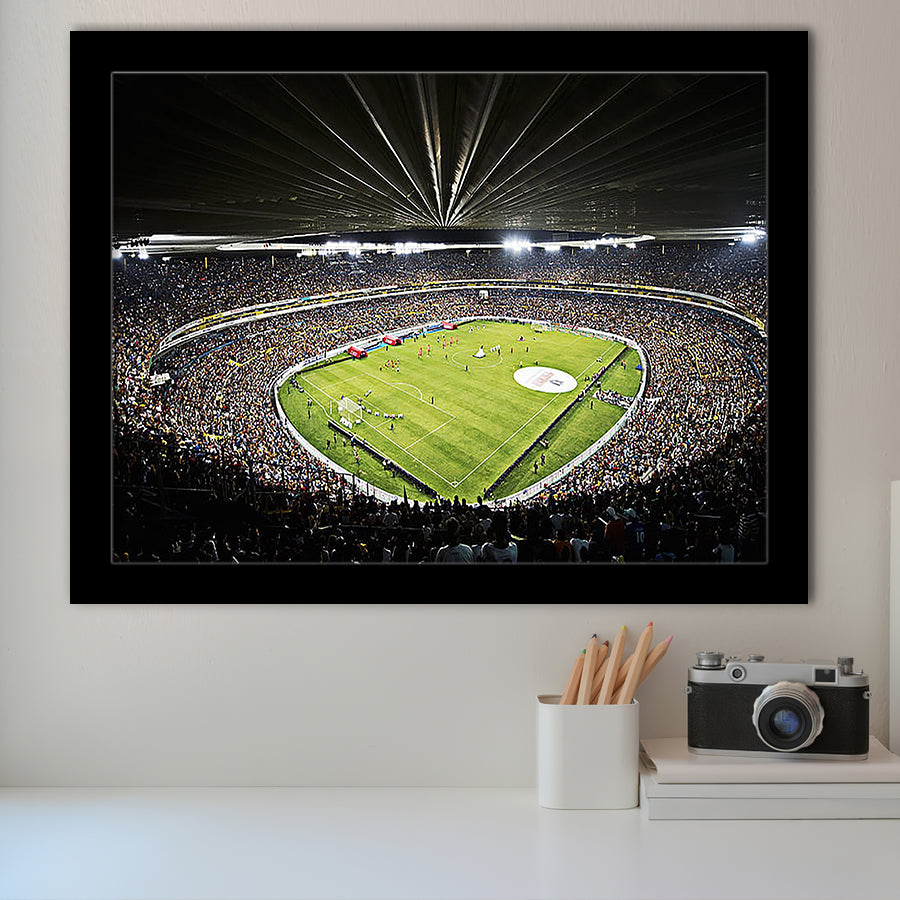 Estadio Jalisco Football Stadium, Stadium Canvas, Sport Art, Gift for him, Framed Art Prints Wall Art Decor, Framed Picture