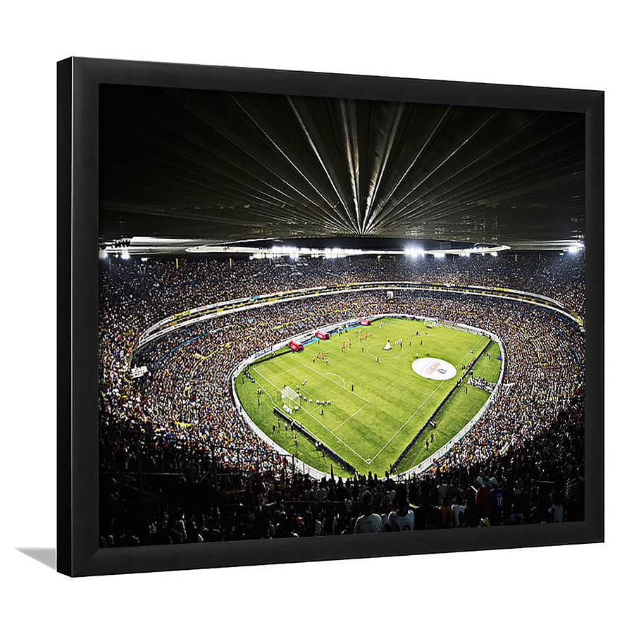 Estadio Jalisco Football Stadium, Stadium Canvas, Sport Art, Gift for him, Framed Art Prints Wall Art Decor, Framed Picture