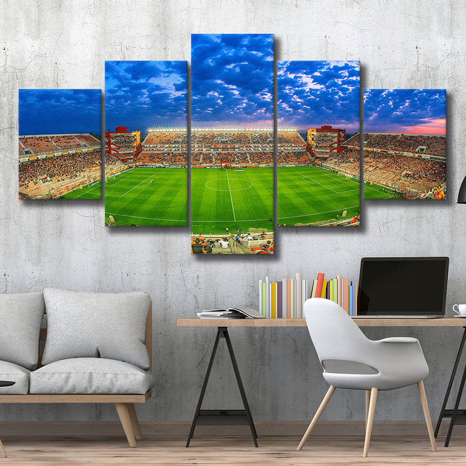 Estadio Libertadores de America, Stadium Canvas, Sport Art, Large Canvas, Multi Panels, Canvas Prints Wall Art Decor
