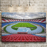 Estadio Metropolitano Stadium, Stadium Canvas, Sport Art, Gift for him, Fan Gift, Canvas Prints Wall Art Decor