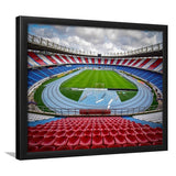 Estadio Metropolitano Stadium, Stadium Canvas, Sport Art, Gift for him, Framed Art Prints Wall Art Decor, Framed Picture