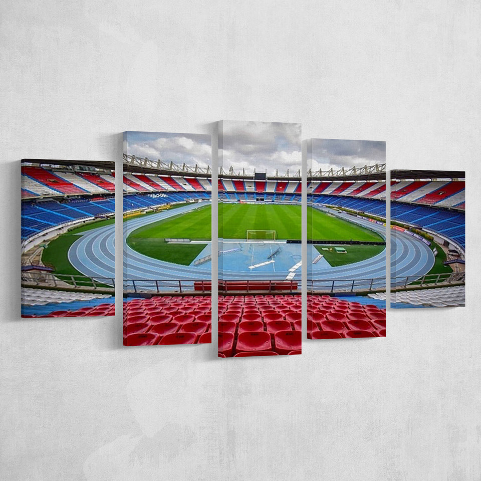 Estadio Metropolitano Stadium, Stadium Canvas, Sport Art, Large Canvas, Multi Panels, Canvas Prints Wall Art Decor
