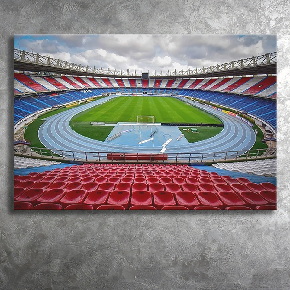 Estadio Metropolitano Stadium, Stadium Canvas, Sport Art, Gift for him, Fan Gift, Canvas Prints Wall Art Decor