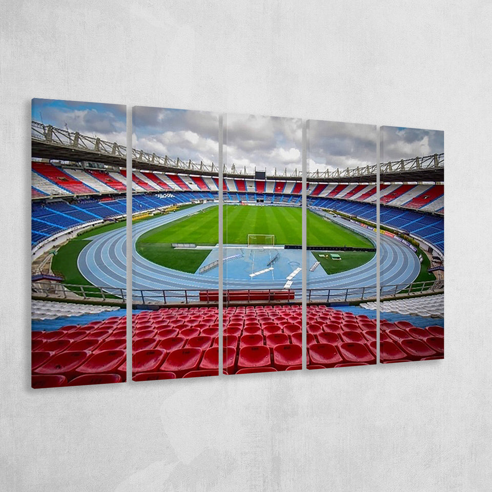 Estadio Metropolitano Stadium, Stadium Canvas, Sport Art, Gift for him, Multi Panels B, Canvas Prints Wall Art Decor
