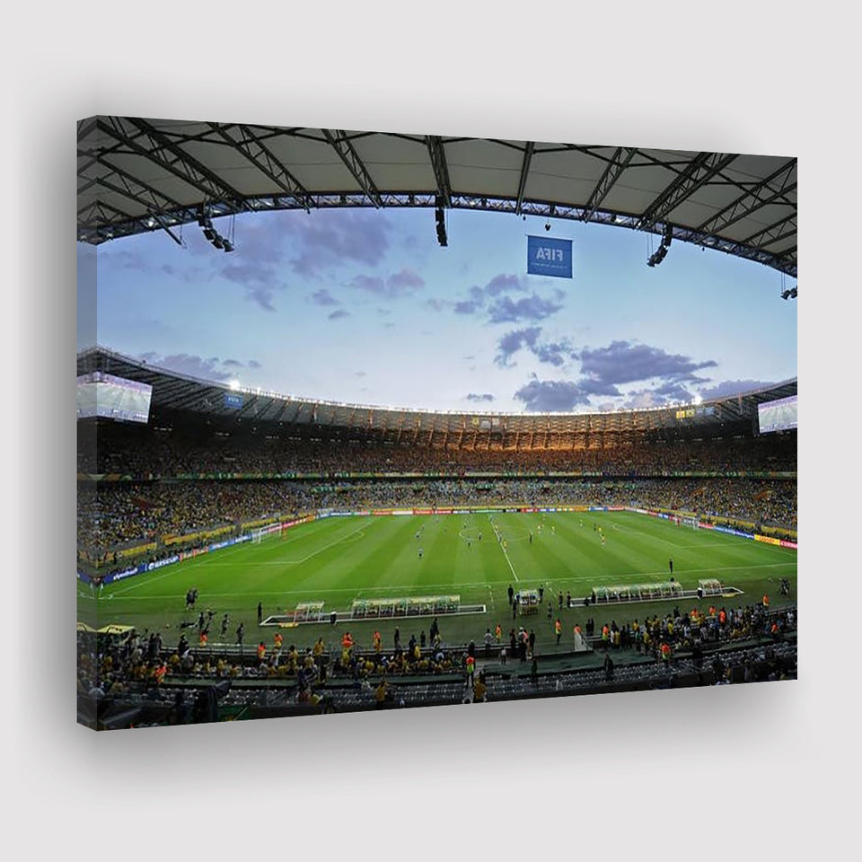 Estadio Mineirao, Stadium Canvas, Sport Art, Gift for him, Fan Gift, Canvas Prints Wall Art Decor