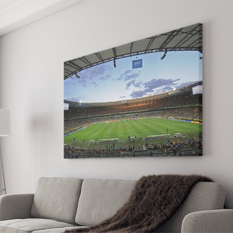 Estadio Mineirao, Stadium Canvas, Sport Art, Gift for him, Fan Gift, Canvas Prints Wall Art Decor