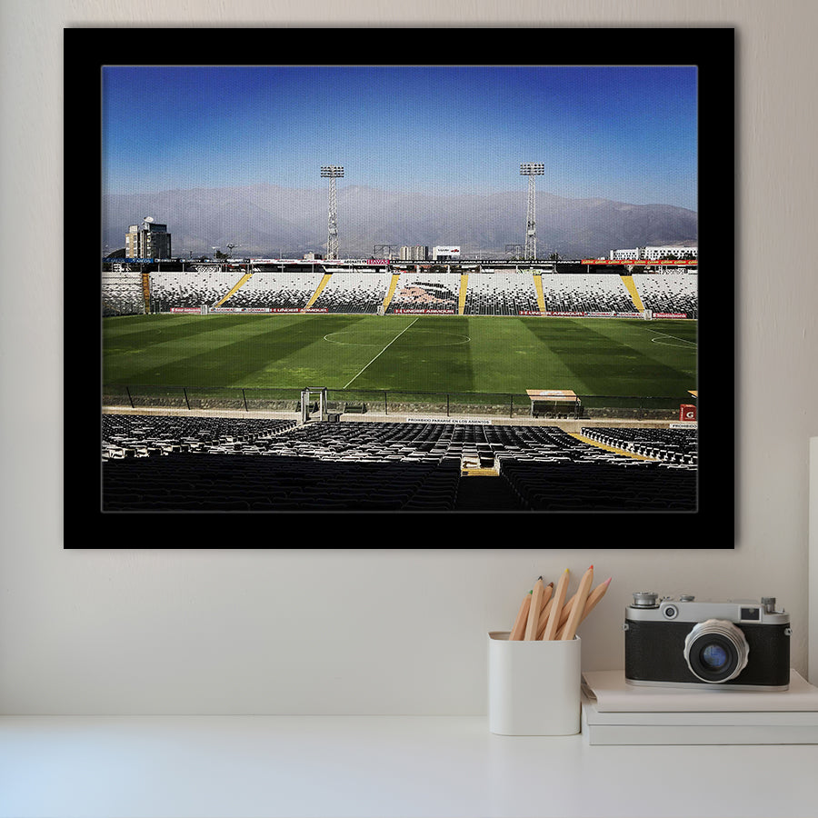 Estadio Monumental David Arellano, Stadium Canvas, Sport Art, Gift for him, Framed Art Prints Wall Art Decor, Framed Picture