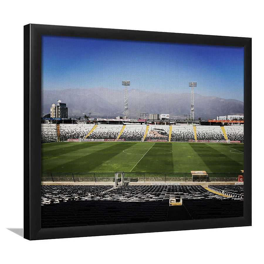 Estadio Monumental David Arellano, Stadium Canvas, Sport Art, Gift for him, Framed Art Prints Wall Art Decor, Framed Picture