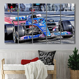 Esteban Ocon 5 Piece B Canvas Prints Wall Art Decor, Multi Panels,Large Canvas, Home Decor