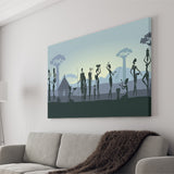 Ethnic Tribal Art African Art Print Canvas Prints Wall Art Decor - Painting Canvas,Home Decor, Ready to Hang