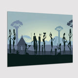 Ethnic Tribal Art African Art Print Poster Prints Wall Art Decor, Unframe, Poster Art