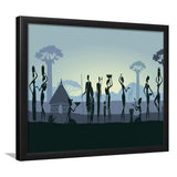 Ethnic Tribal Art African Art Print Framed Art Prints Wall Art Decor, Framed Picture, Home Decor