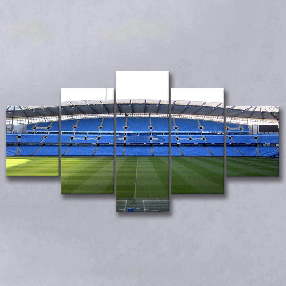 Etihad Stadium Canvas Prints Football,Multi Panels,Sport Stadium Art Prints, Fan Gift