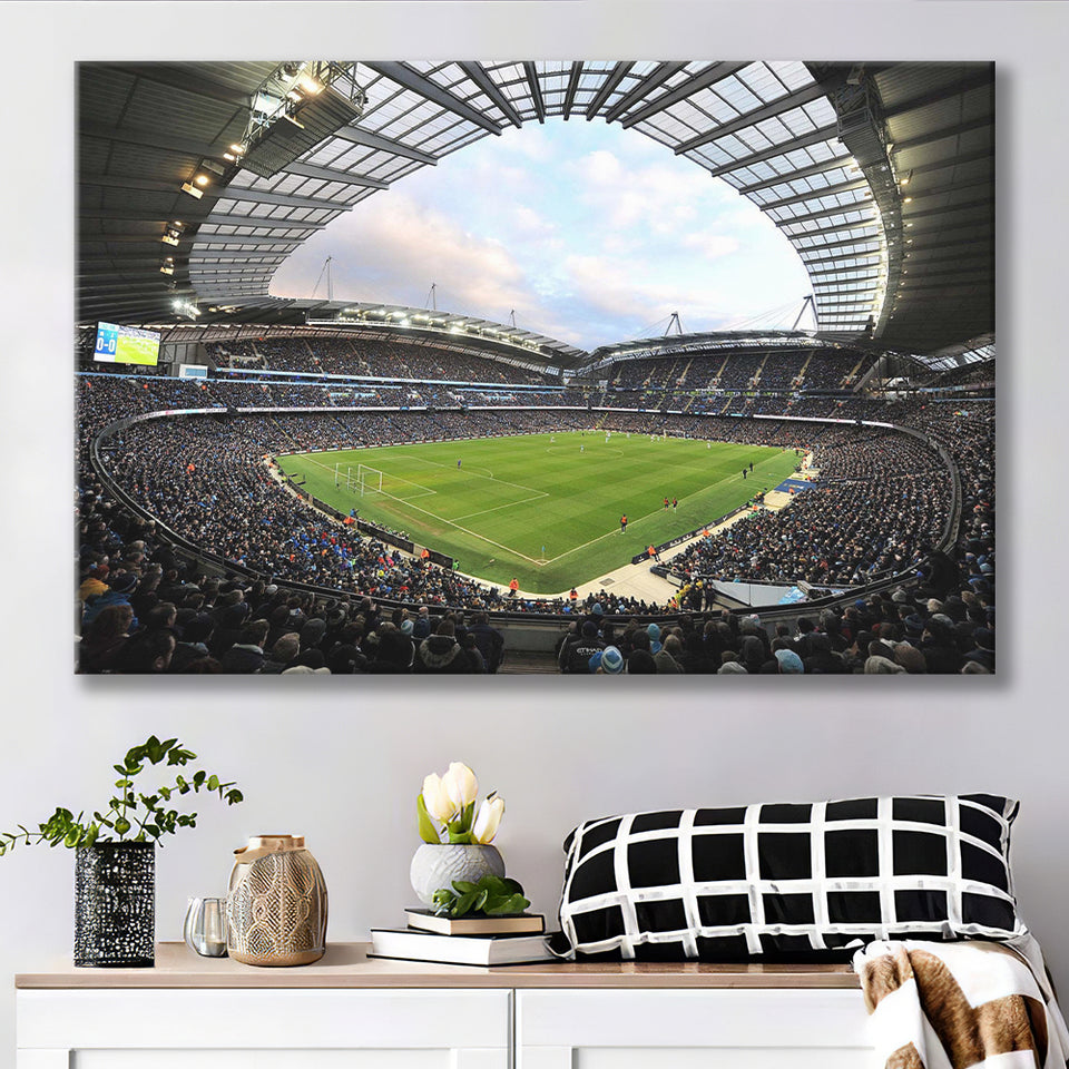 Etihad Stadium Wall Art,Sport Stadium Art Prints, Fan Gift, Wall Decor