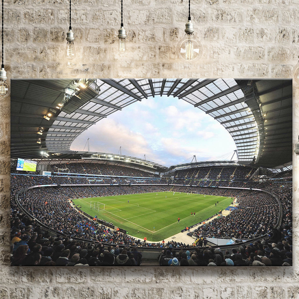 Etihad Stadium Wall Art,Sport Stadium Art Prints, Fan Gift, Wall Decor