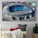Etihad Stadium in Manchester, Stadium Canvas, Sport Art, Gift for him, Multi Panels B, Canvas Prints Wall Art Decor