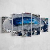 Etihad Stadium in Manchester, Stadium Canvas, Sport Art, Large Canvas, Multi Panels, Canvas Prints Wall Art Decor
