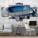 Etihad Stadium in Manchester, Stadium Canvas, Sport Art, Large Canvas, Multi Panels, Canvas Prints Wall Art Decor