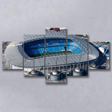 Etihad Stadium in Manchester, Stadium Canvas, Sport Art, Large Canvas, Multi Panels, Canvas Prints Wall Art Decor