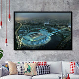 Etihad Stadium, Soccer, Aerial View, Football Stadium Art Prints Wall Decor - Painting Prints, Wall Art, Fan Gift, For Sale