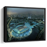 Etihad Stadium, Soccer, Aerial View, Football Stadium Framed Canvas Prints Wall Art - Painting Canvas, Wall Decor,Floating Frame