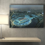 Etihad Stadium, Soccer, Aerial View, Football Stadium Canvas Prints Wall Art - Painting Canvas, Wall Decor, Fan Gift, Art Prints