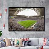 Etihad Wall Art Manchester City Stadium Art Prints Premier League,Sport Stadium Art Prints, Fan Gift, Wall Decor