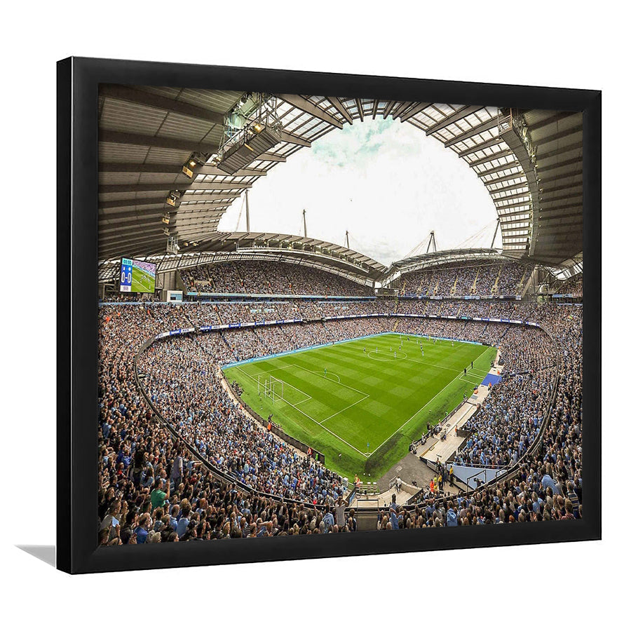 Etihad Wall Art Manchester City Stadium Art Prints Premier League,Sport Stadium Art Prints, Fan Gift, Wall Decor