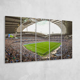 Etihad Wall Art Manchester City Stadium Canvas Prints Premier League,Multi Panels B,Sport Stadium Art Prints, Fan Gift