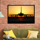 Eurofighter Typhoon Airbus A400M Framed Art Prints Wall Decor - Painting Art, Framed Picture, Ready to Hang