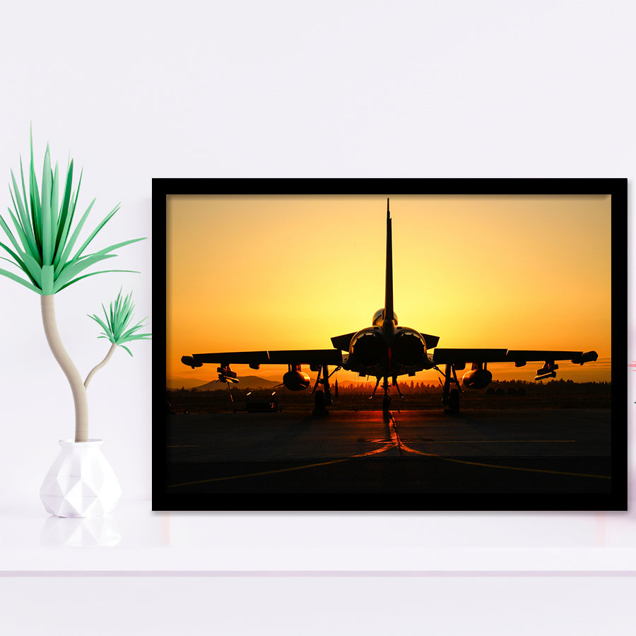 Eurofighter Typhoon Airbus A400M Framed Art Prints Wall Decor - Painting Art, Framed Picture, Ready to Hang
