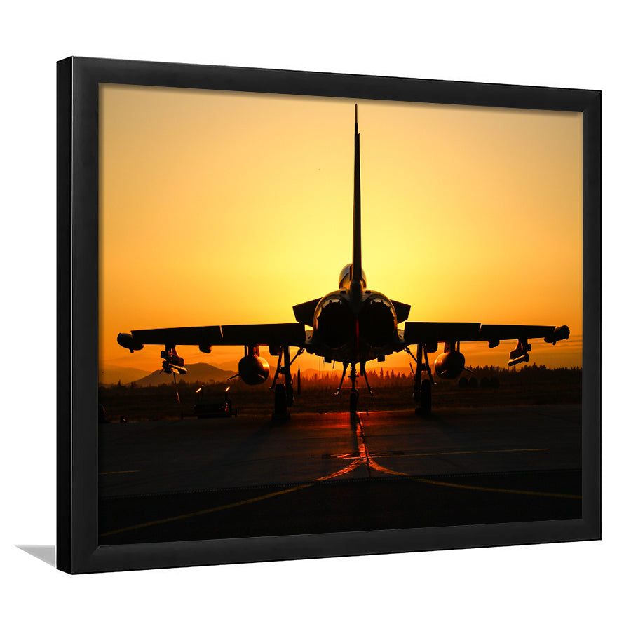 Eurofighter Typhoon Airbus A400M Framed Art Prints Wall Decor - Painting Art, Framed Picture, Ready to Hang