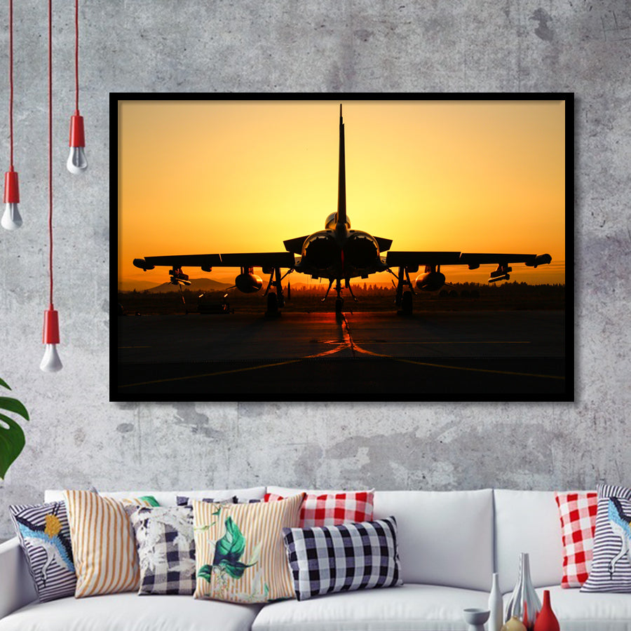 Eurofighter Typhoon Airbus A400M Framed Art Prints Wall Decor - Painting Art, Framed Picture, Ready to Hang